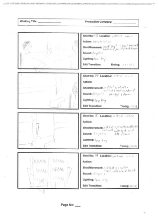 adam joe, alex, lib and charlotte storyboard scan PDF