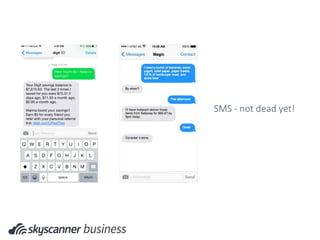 SMS - not dead yet!
 