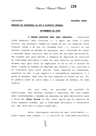 (2)
GRAU
EROS
-
Voto
ao
(2)Aditamento
GRAU
EROS
-
Voto
ao
Aditamento
 