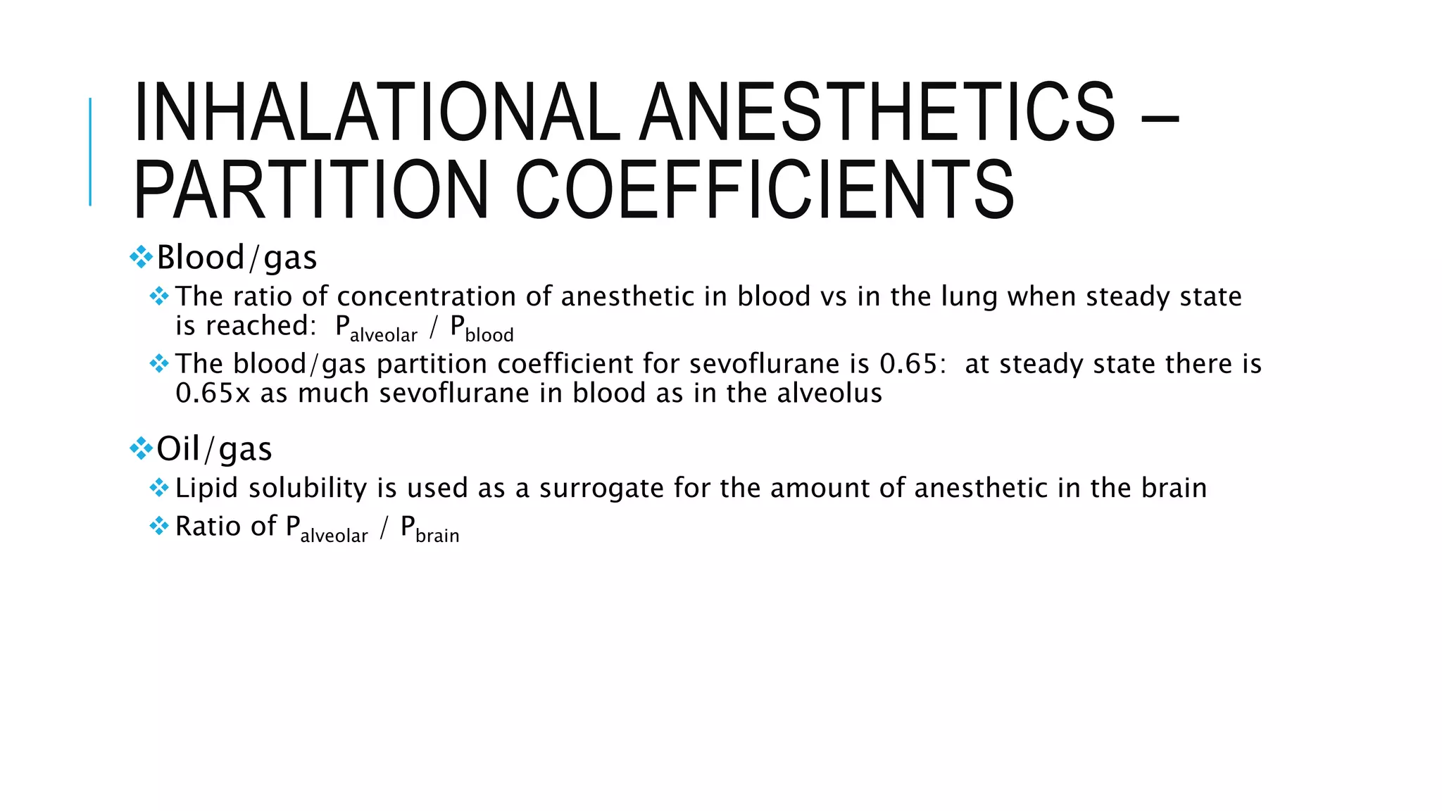 General Anesthesia Pharmacology | PPTX