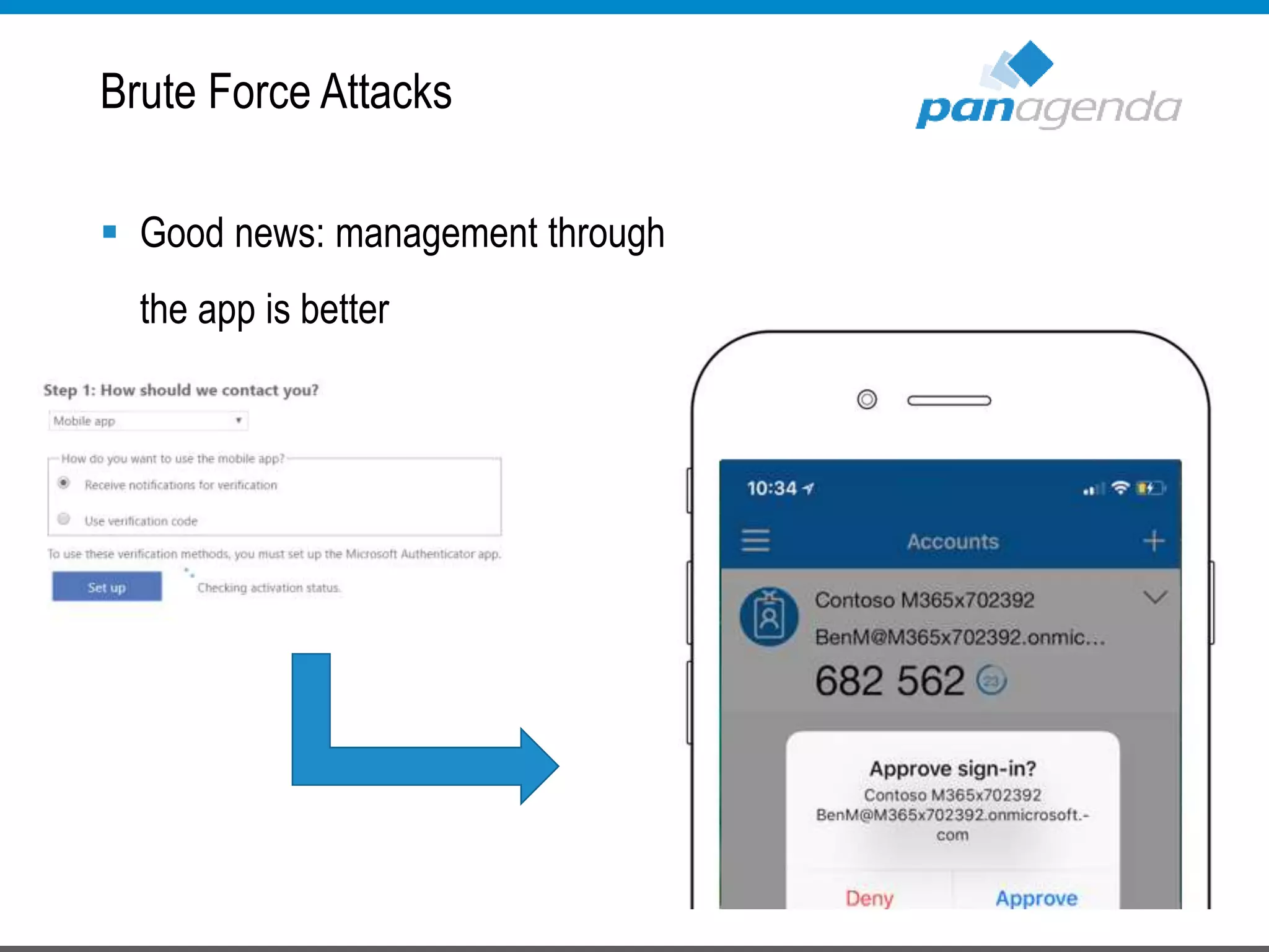  Good news: management through
the app is better
Brute Force Attacks
 