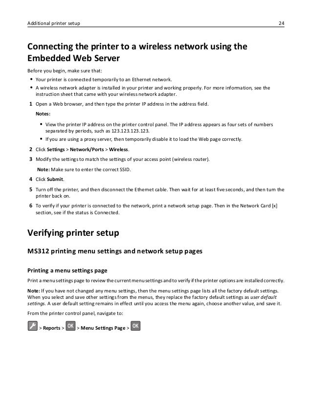 Manual Impresora Lexmark Ms415 Manual Impresora Lexmark Ms415