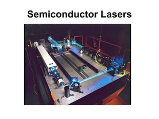 Semiconductor Lasers
 