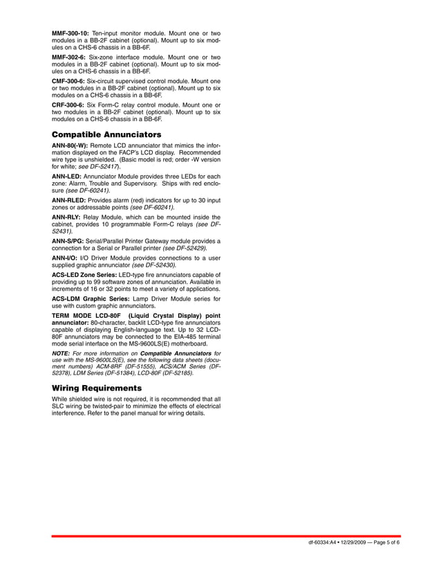 Ms9600 lse | PDF