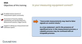 Measurement System Analysis | PPSX