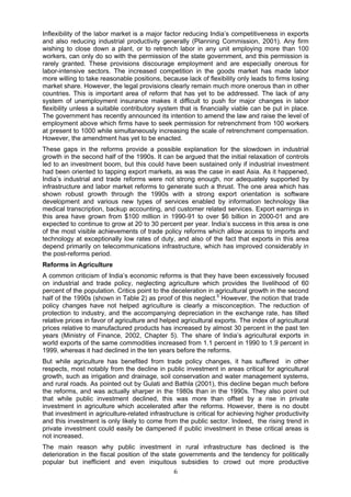 Economic Reforms in India since 1991 | PDF