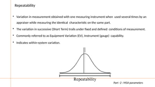Measurement System Analysis - A new Approach | PPTX