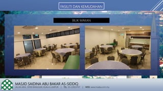 Masjid Saidina Abu Bakar As-Siddiq, Bangsar | PPTX