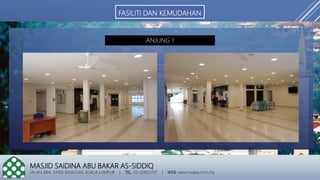 Masjid Saidina Abu Bakar As-Siddiq, Bangsar | PPTX