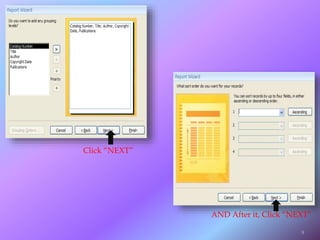 Click “NEXT”
AND After it, Click “NEXT”
9
 