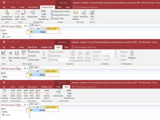 Ms access | PPTX