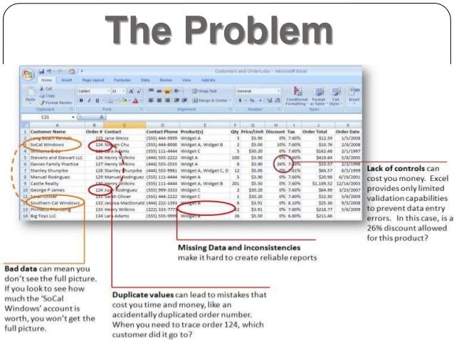 example of microsoft access database