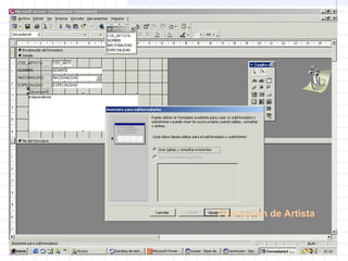 Formación de Artista
 