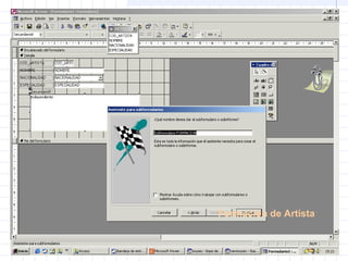 Formación de Artista
 