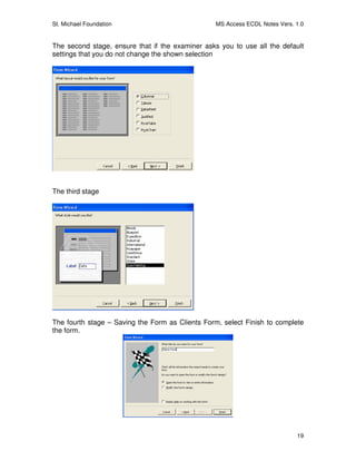 Microsoft Access Note.pdf Ms access notes | PDF