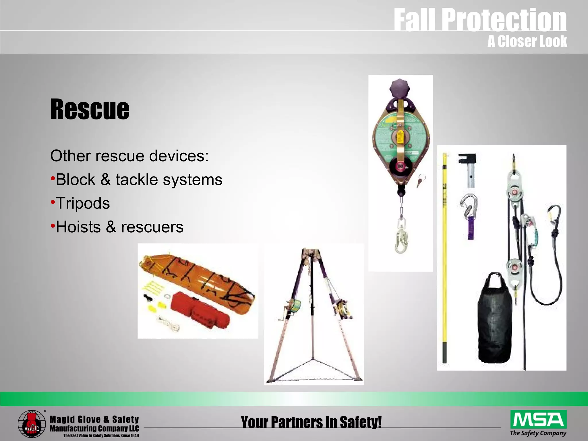 MSA Fall Protection PPT