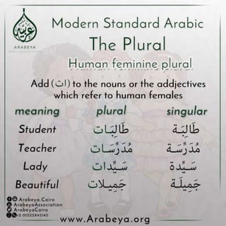 09 Quick Arabic Grammar Lessons