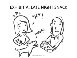EXHIBIT A: LATE NIGHT SNACK




          © Matthew Salerno 2012
 