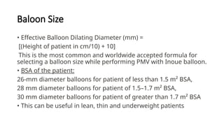 Comprehensive Guide to Percutaneous Mitral Balloon Valvotomy Procedure ...