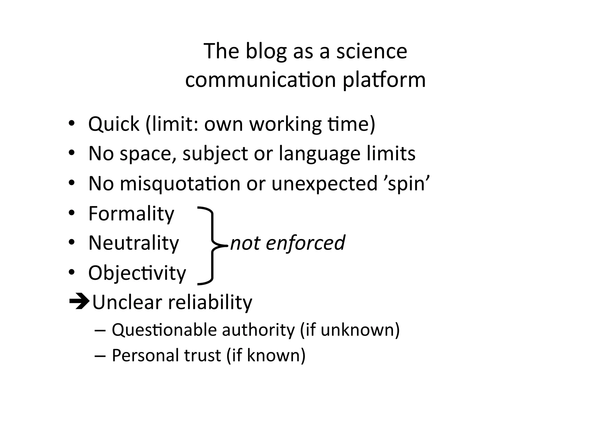 Get good contact with the reporter