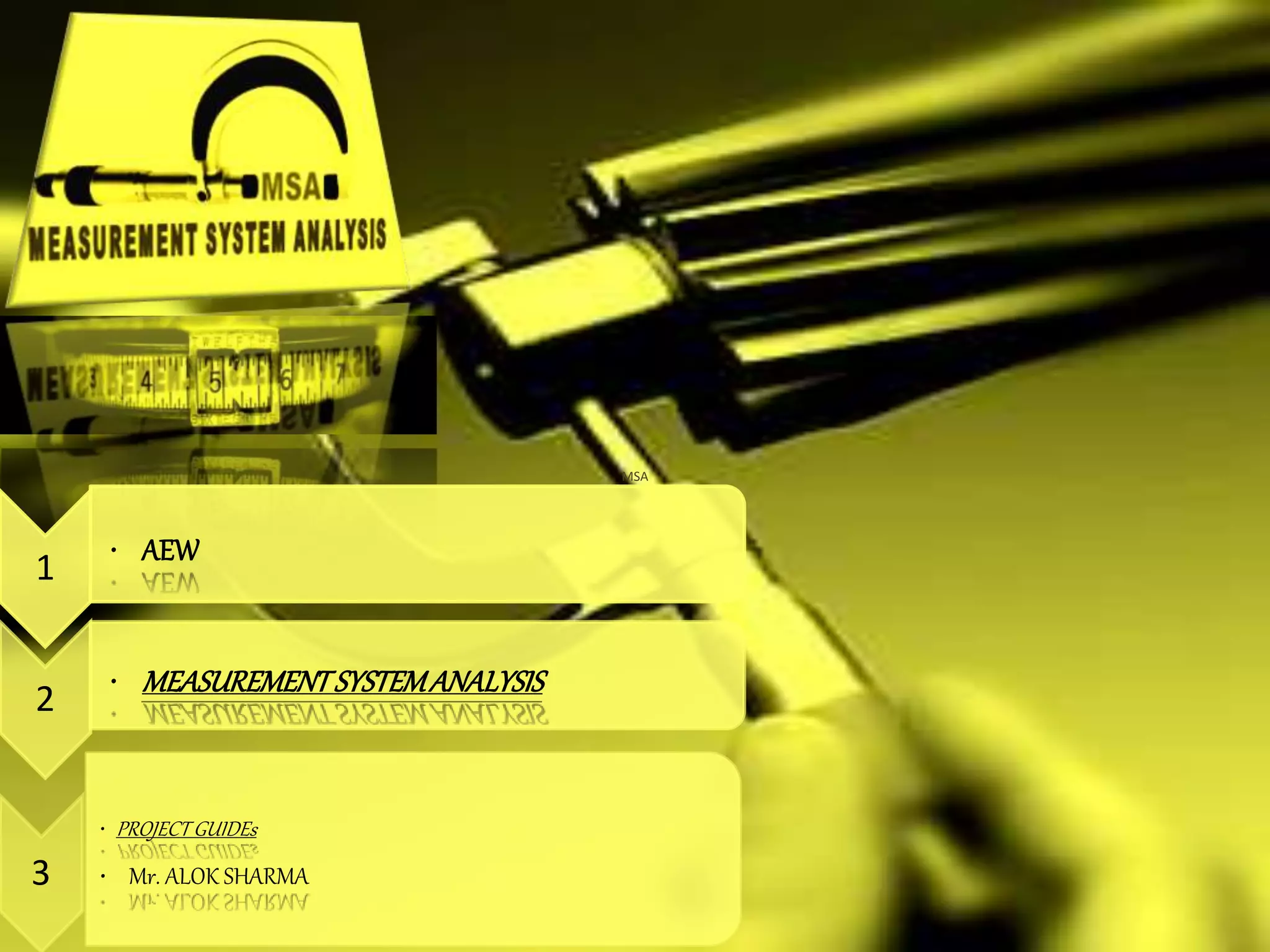 Msa Training PPT msa-training-ppt