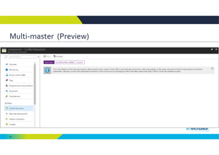 93
Multi‐master  (Preview)
 