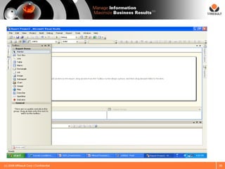 SM




(c) 2008 MResult Corp | Confidential        38
 