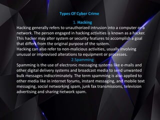 Cyber Crime And Security 