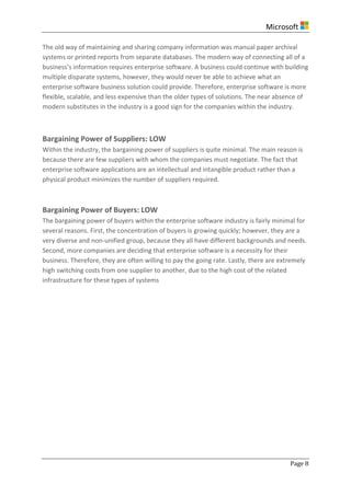 Strategic Analysis of Microsoft Corp. (2014) | PDF