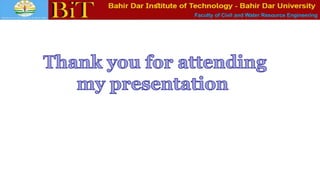 Faculty of Civil and Water Resource Engineering
 