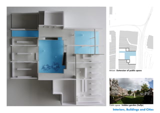 Atrium - Extension of public space




Public	space	-	hidden garden (hofje)

   Interiors, Buildings and Cities
 