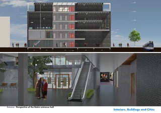 Entrance - Perspective of the Rokin entrance hall
                                                    Interiors, Buildings and Cities
 