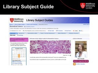 Library Subject Guide

 