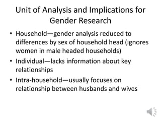 Lecture: Gender, Agriculture and Climate Change, Jennifer Twyman, CIAT