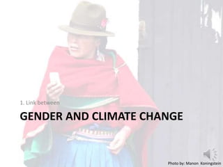 Lecture: Gender, Agriculture and Climate Change, Jennifer Twyman, CIAT