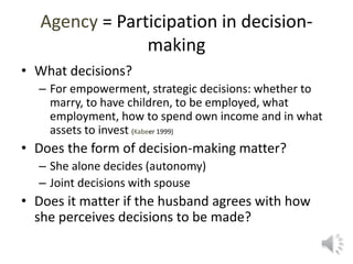 Lecture: Gender, Agriculture and Climate Change, Jennifer Twyman, CIAT