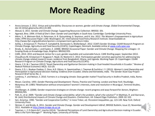 Lecture: Gender, Agriculture and Climate Change, Jennifer Twyman, CIAT