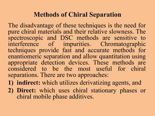 Msc chiral chromatography | PDF