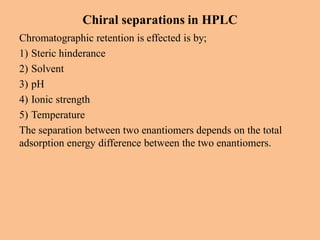 Msc chiral chromatography | PDF