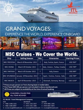MSC cruise