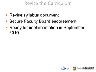 Programme Learning Outcomes