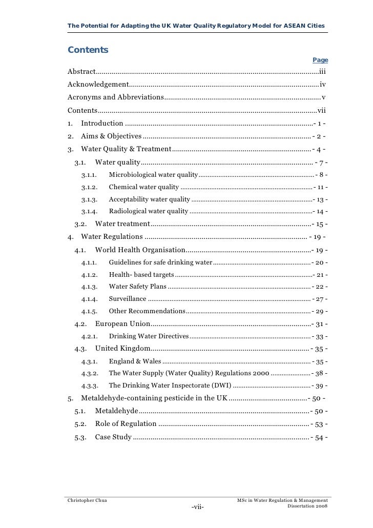 Dissertation in the uk