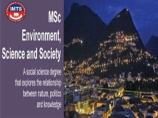 M sc environmental science distance education courses apply admission