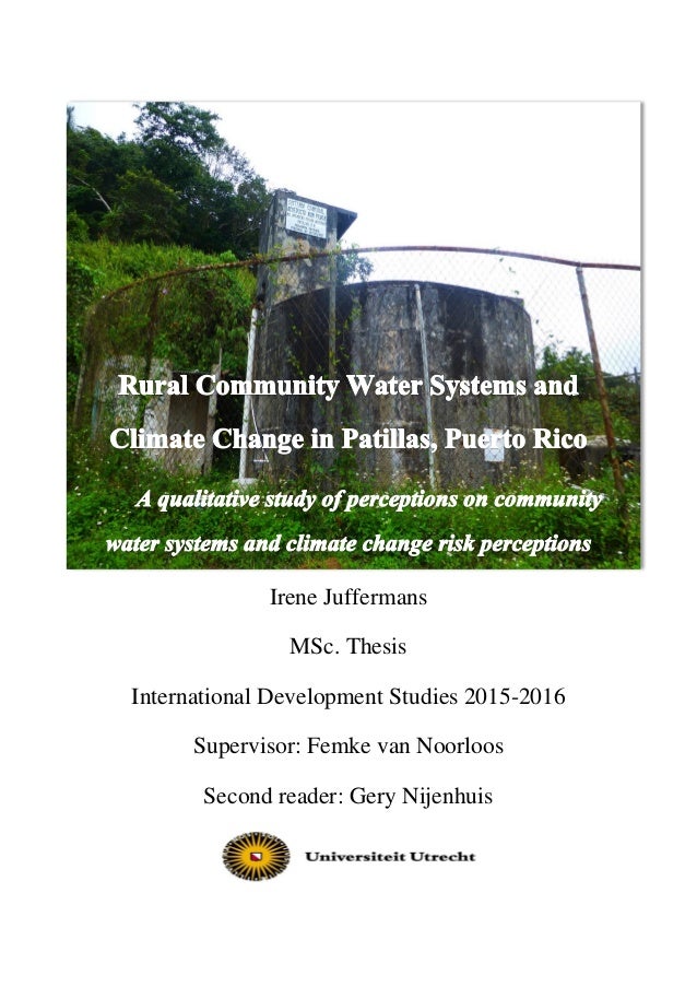 Master thesis development studies