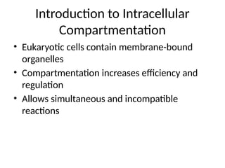 Incompatible Cells MSc_Intracellullar Protein Sorting mscs | PPTX