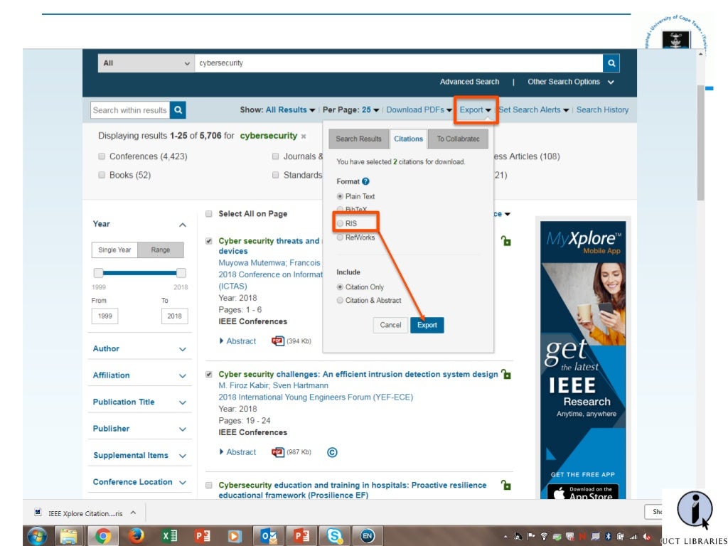 EndNote Reference Manager Introduction