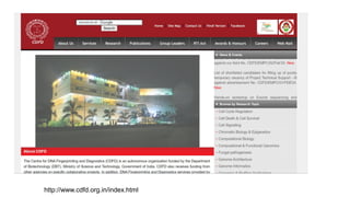 http://www.cdfd.org.in/index.html
 