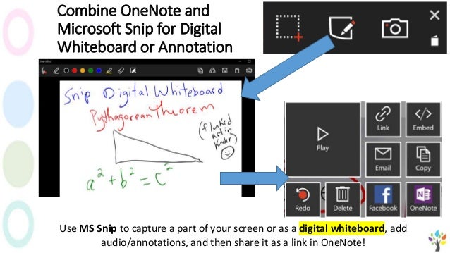 onenote quick snip