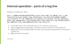 msc_logparser - ModSecurity log parser presentation @CRS Community ...
