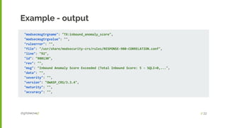 msc_logparser - ModSecurity log parser presentation @CRS Community ...
